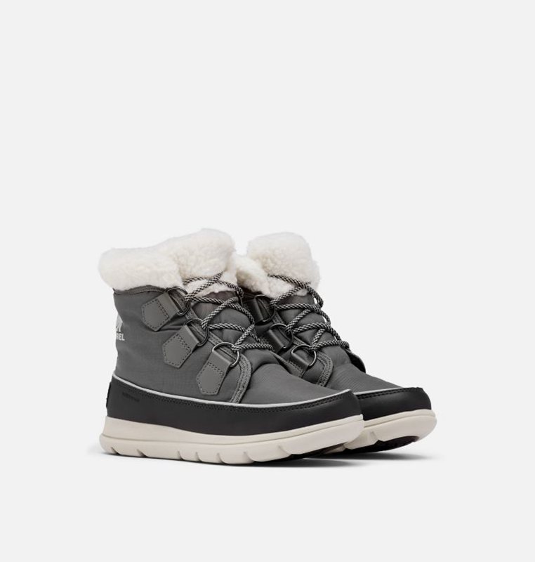 Botas Nieve Sorel Mujer - ™ Explorer Carnival Bajas Gris - 08231-RJUO